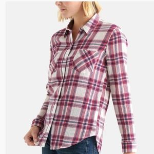 Lucky Brand Plaid Button Down Shirt